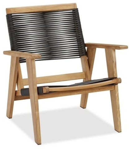 contemporary outdoor chairs by Pottery Barn