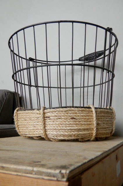 eclectic baskets by Etsy