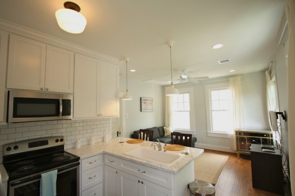 kitchen 1920 Craftsman Rehab in Houston Heights Historic District