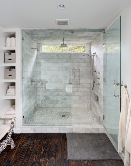 contemporary bathroom by Restructure Studio