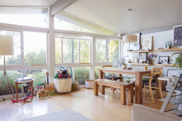 midcentury dining room by Nanette Wong