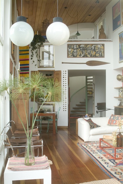 eclectic living room Diego Perez