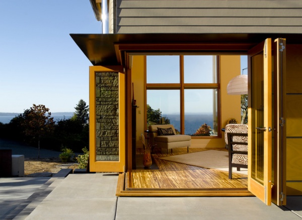 modern patio by Mohler + Ghillino Architects