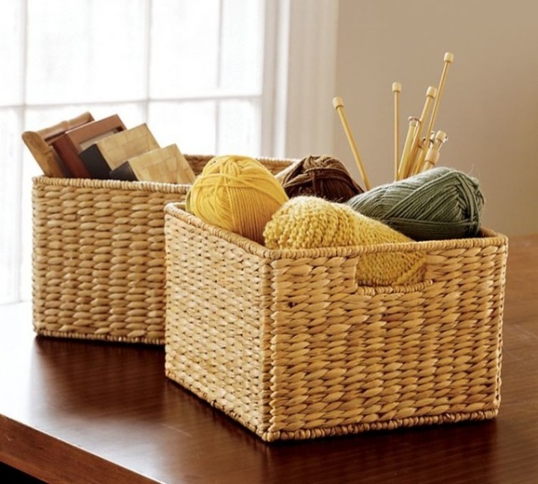 traditional baskets by Pottery Barn