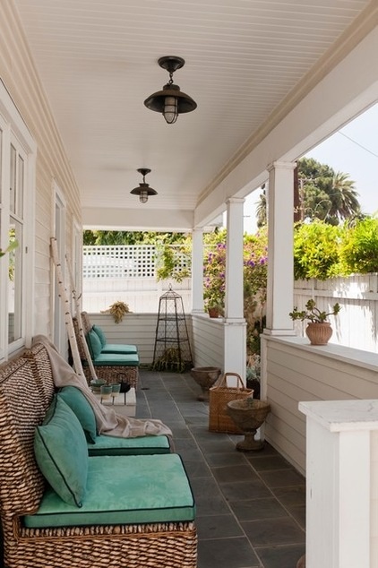 traditional porch by Katerina Tana Design