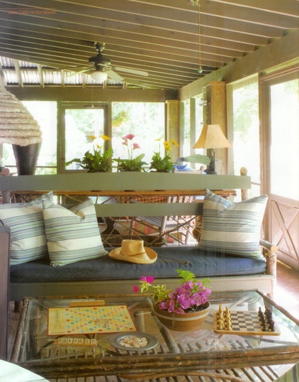 rustic porch by Ellen Kennon