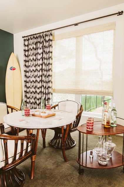 midcentury dining room by Baxter Design Group