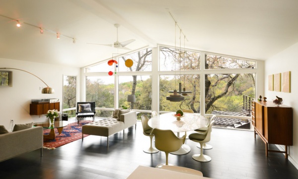 midcentury living room by Chris Cobb Architecture