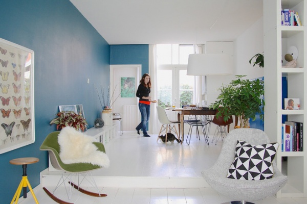 eclectic dining room by Holly Marder