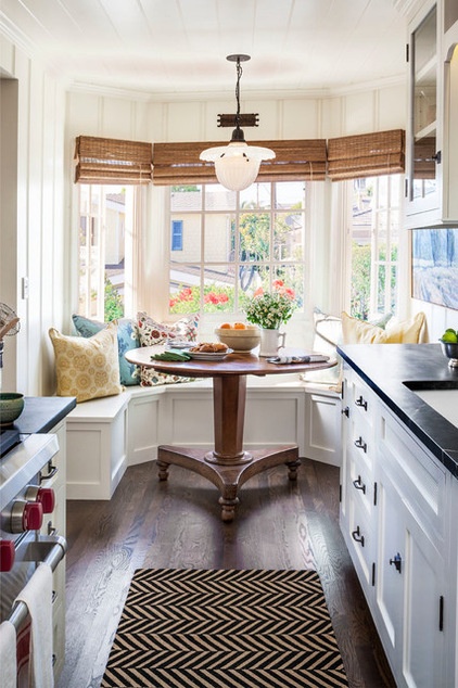 beach style dining room by Clark Collins - Collins Design & Development