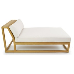 modern day beds and chaises by Westminster Teak Furniture