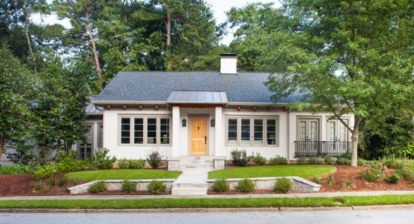 transitional exterior by TerraCotta Properties