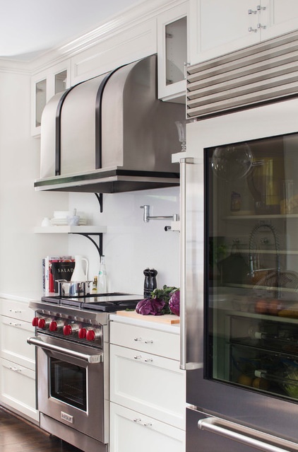 transitional kitchen by TerraCotta Properties