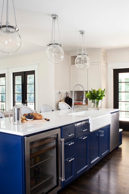 transitional kitchen by TerraCotta Properties