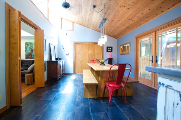 eclectic dining room by Shannon Malone