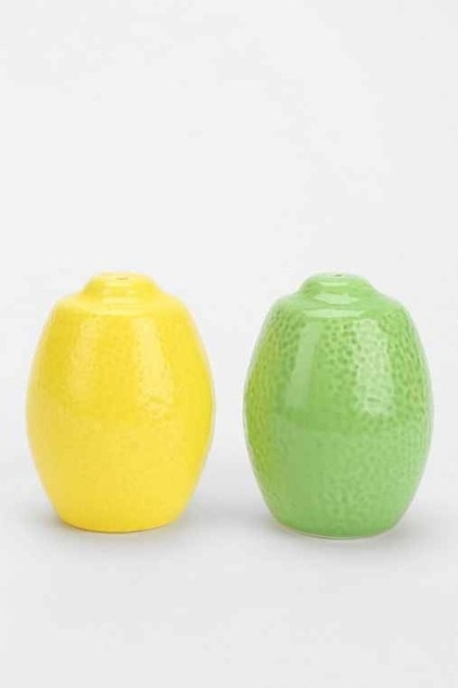 eclectic salt and pepper shakers and mills by Urban Outfitters