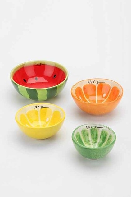 contemporary measuring cups and spoons by Urban Outfitters