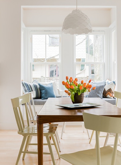 farmhouse dining room by Terrat Elms Interior Design