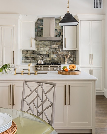 transitional kitchen by Lovejoy Designs