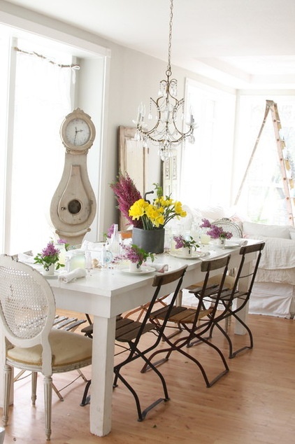 rustic dining room by Dreamy Whites