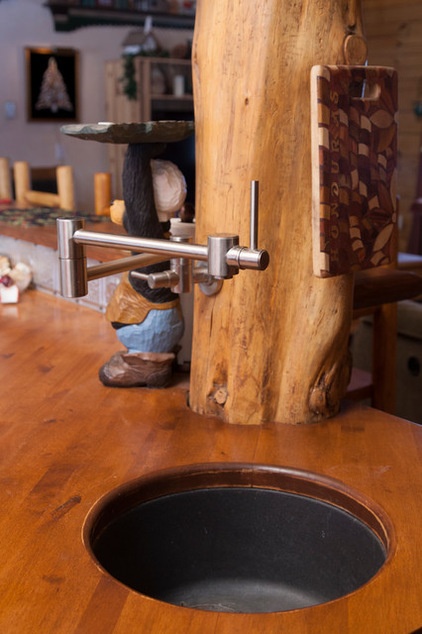 rustic kitchen Eclectic Kitchen