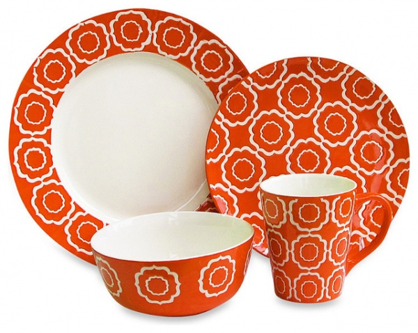 contemporary dinnerware sets by Bed Bath & Beyond