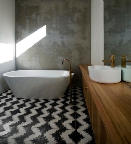 contemporary bathroom by Auhaus Architecture