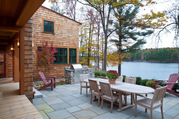 traditional patio by Sheldon Pennoyer Architects