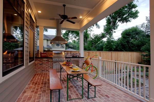 traditional porch by Stone Acorn Builders