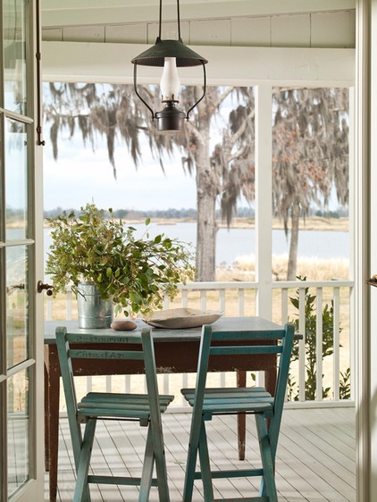 beach style porch by Historical Concepts