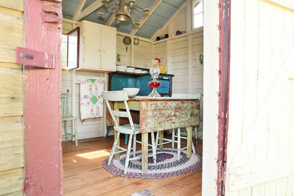 farmhouse garage and shed by Julie Ranee Photography