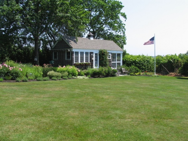 beach style exterior by Ronald F. DiMauro Architects, Inc.