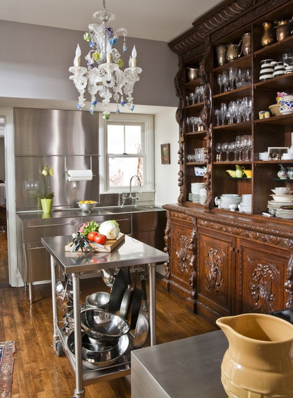 eclectic kitchen by Lankford Design Group