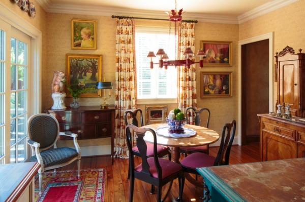 mediterranean dining room by Finch Photo