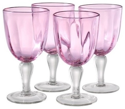 contemporary wine glasses by Walmart