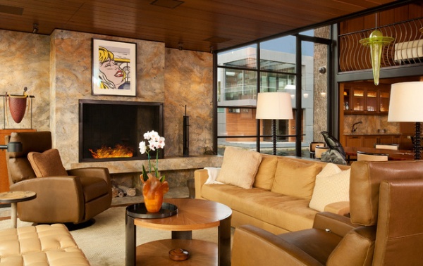 contemporary living room by G Little Construction