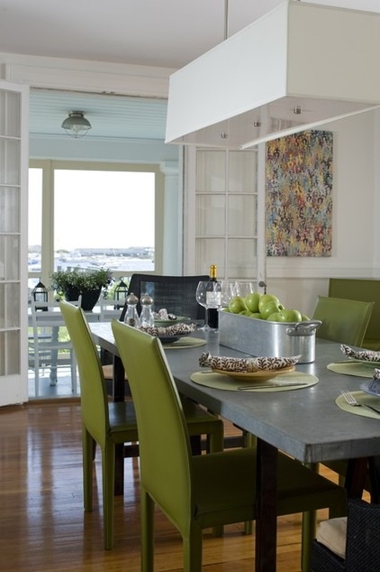 contemporary dining room by Kate Jackson Design