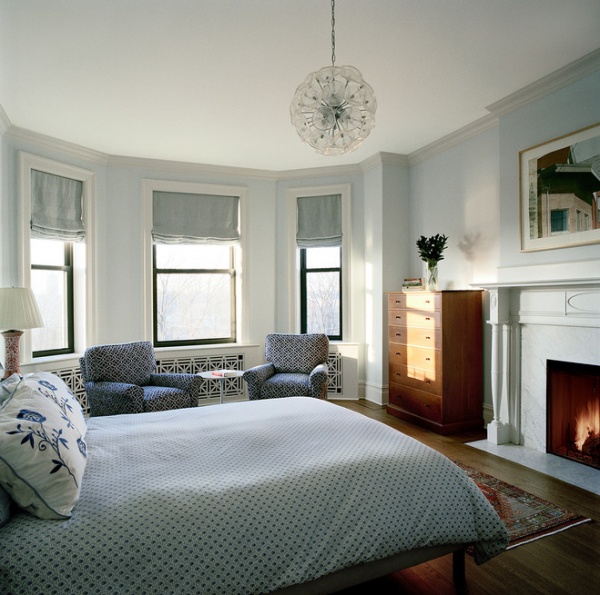 transitional bedroom by Dnotisdesign