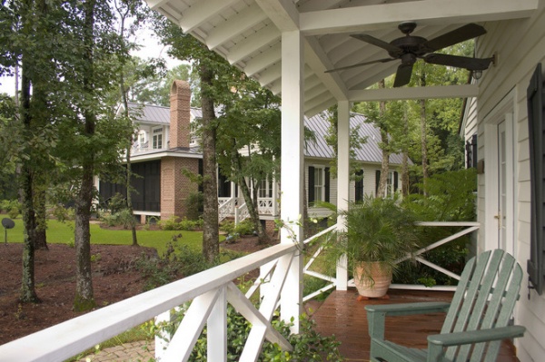 traditional porch by Gerald D. Cowart, AIA, LEED AP