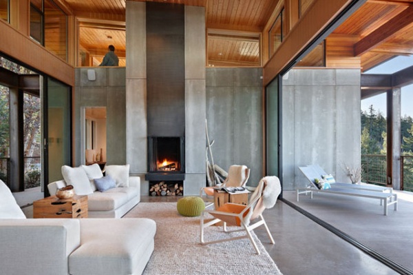 contemporary living room by Indigo Architecture & Interiors