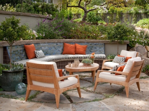 traditional patio by Jessica Risko Smith Interior Design