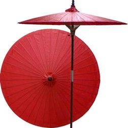 asian outdoor umbrellas by Oriental Decor