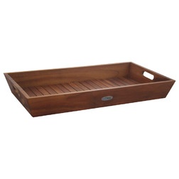 contemporary platters by Aqua Teak