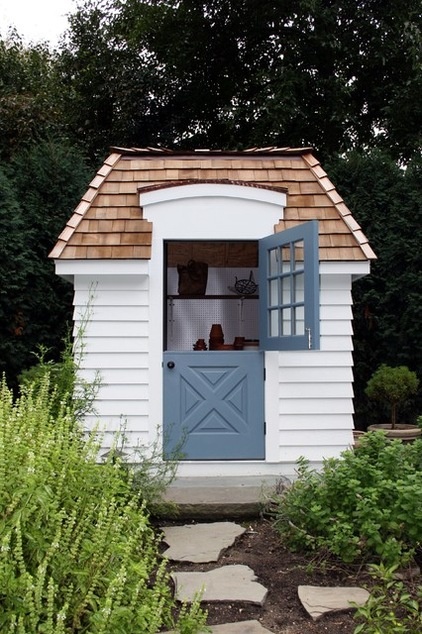 traditional garage and shed by O'Connor Brehm Design-Build