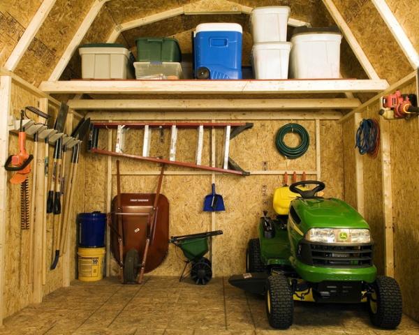 traditional garage and shed by Backyard Buildings