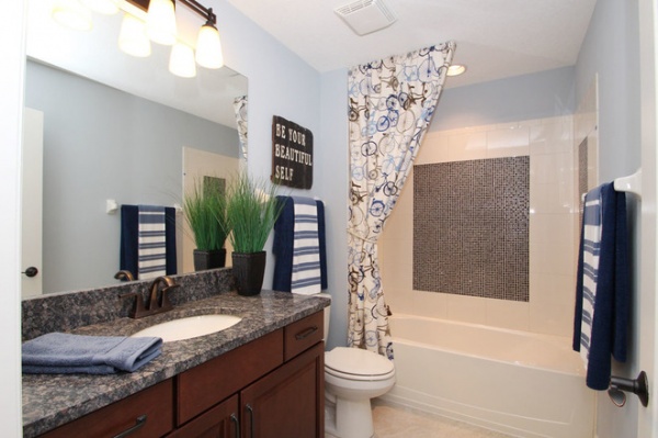 contemporary bathroom by M/I Homes