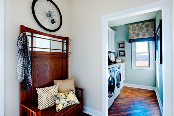 traditional laundry room by Schumacher Homes