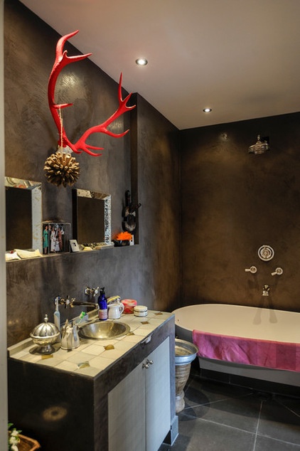 eclectic bathroom My Houzz: