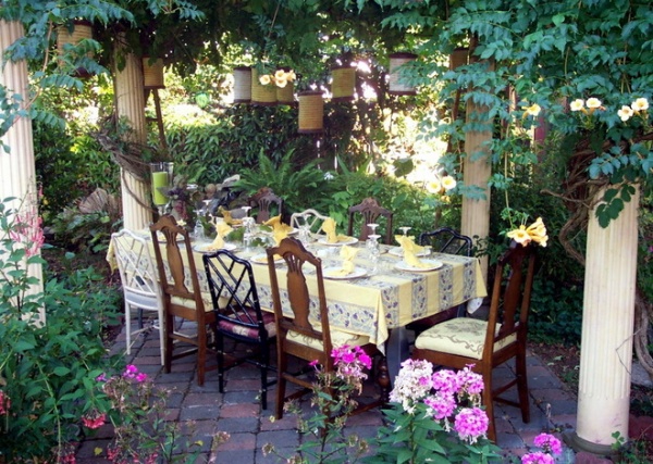 eclectic patio jary ralston