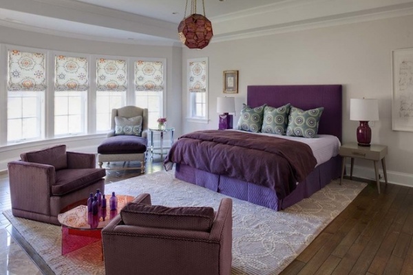 contemporary bedroom by Buckingham Interiors + Design LLC